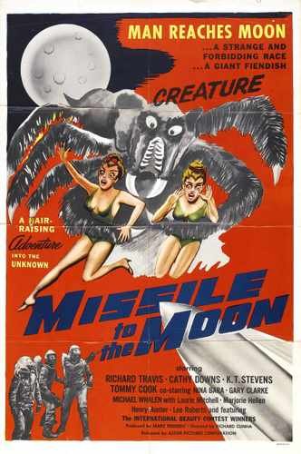 missile to moon  01 film star poster A4 Photo Print