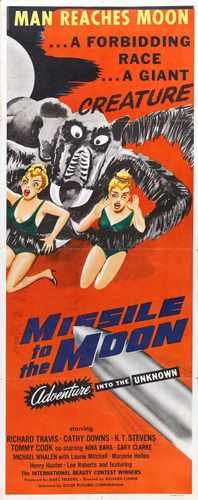 missile to moon  02 film star poster A4 Photo Print