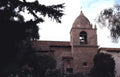 mission bell tower Vintage A4 Photo Print