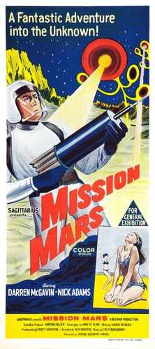 mission mars  03 film star poster A4 Photo Print