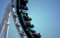mission ridge rollercoaster Vintage A4 Photo Print