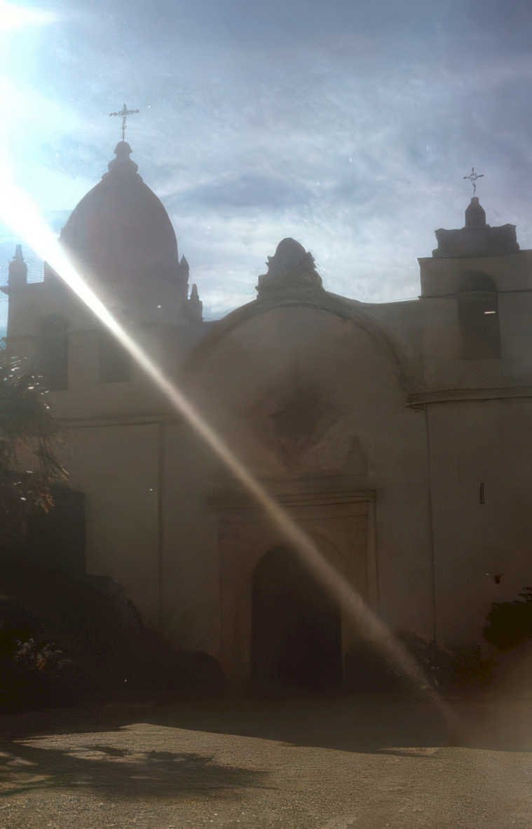 mission san capistrano 2 Vintage A4 Photo Print