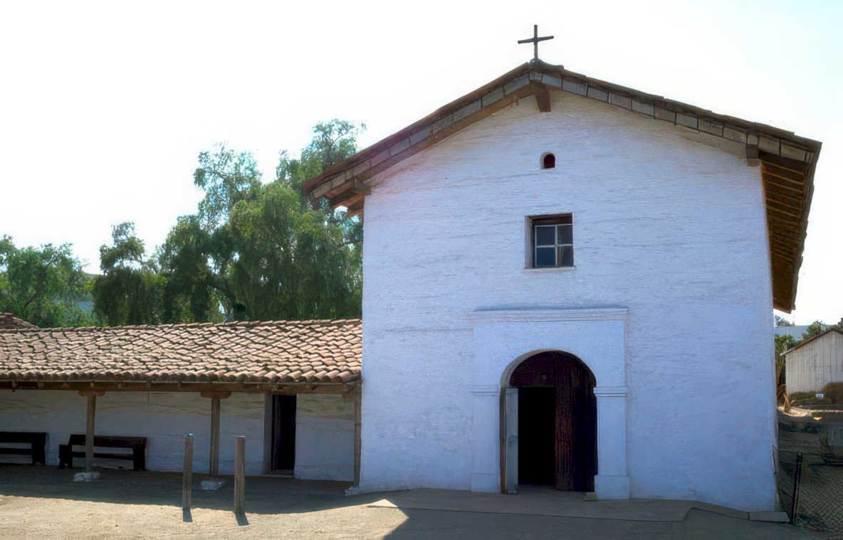 mission san capistrano Vintage A4 Photo Print