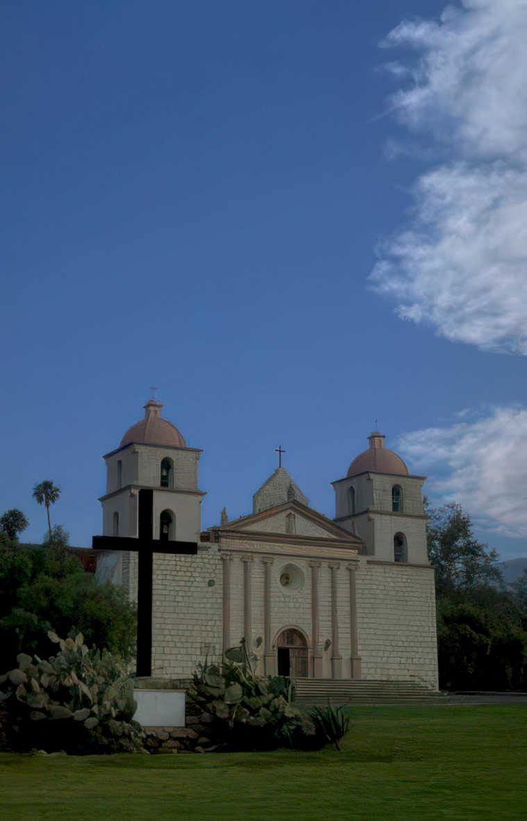 mission san luis 1 Vintage A4 Photo Print