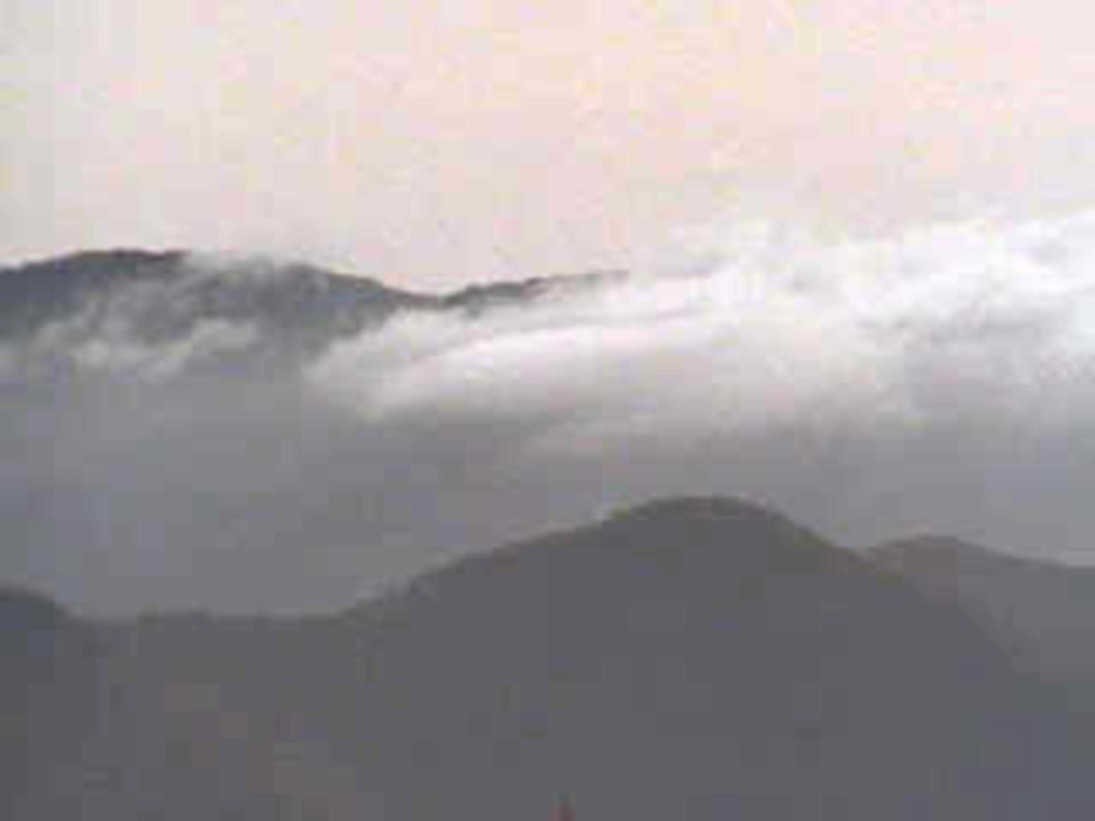 misty mountains valley1980s 1990s A4 Photo Print