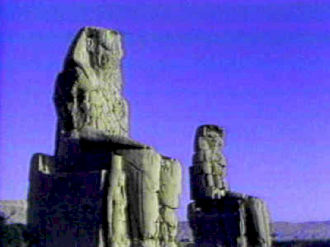 moai stone statues1980s 1990s A4 Photo Print