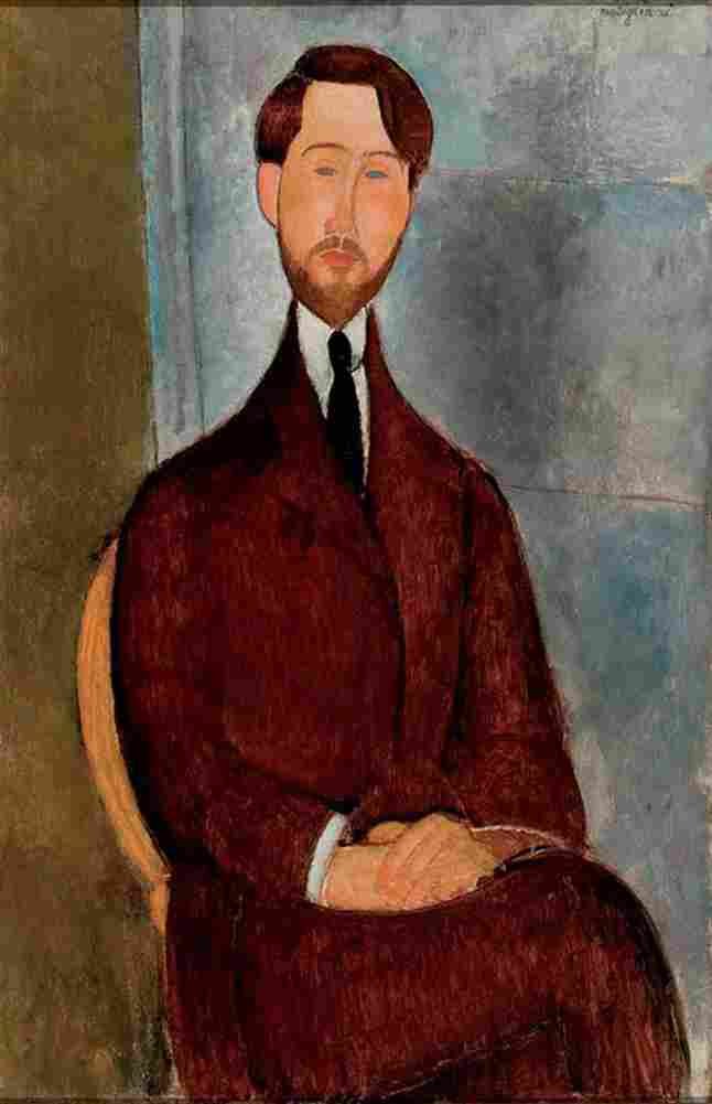 mod Leopold Zborowski Art A4 Photo Print