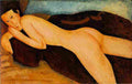 mod Reclining from the Back Art A4 Photo Print