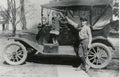 model t boys Vintage world war A4 Photo Print