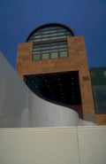 modern arch building 1980s 1990s A4 Photo Print