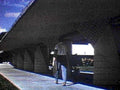 modern building roof1980s 1990s A4 Photo Print