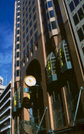 modern office building 1980s 1990s A4 Photo Print