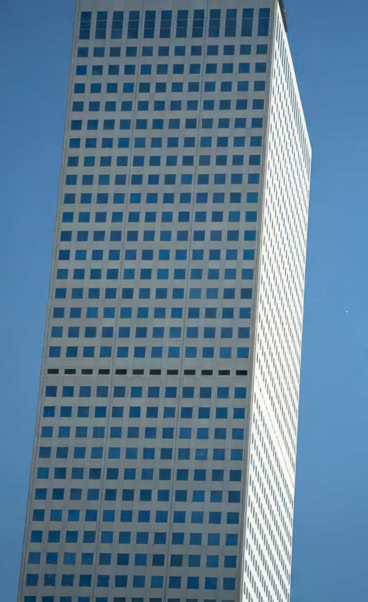 modern office building 3 Vintage A4 Photo Print