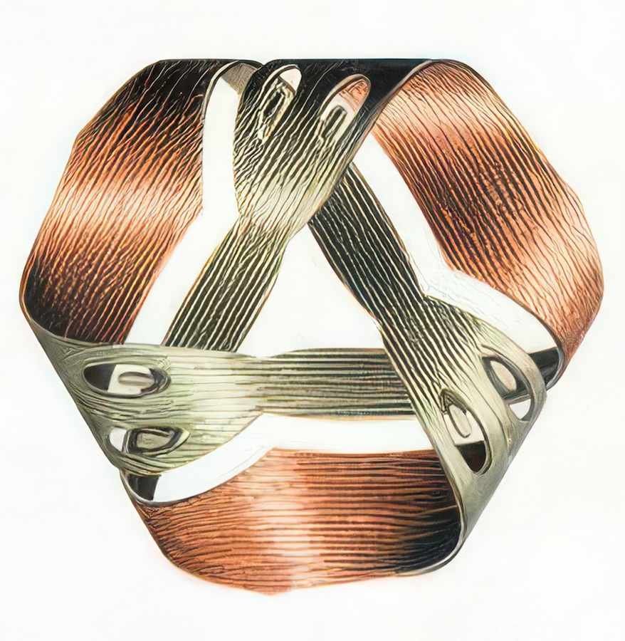 moebius strip i mc escher 1961 A4 Photo Print