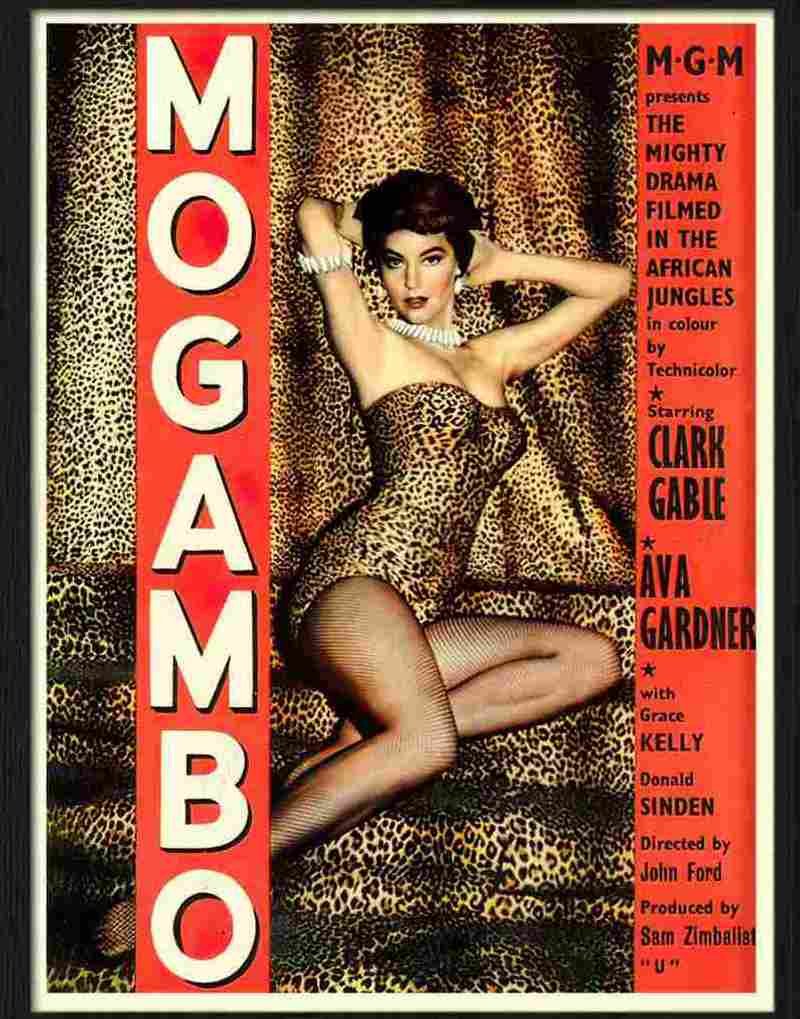 mogambo ava gardner movie poster Advert A4 Photo Print
