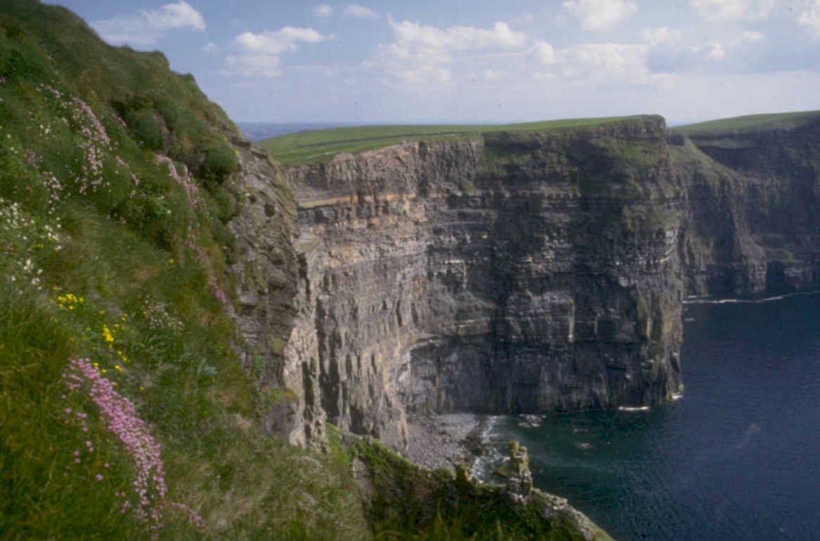 moher cliffs ireland 1980s 1990s A4 Photo Print