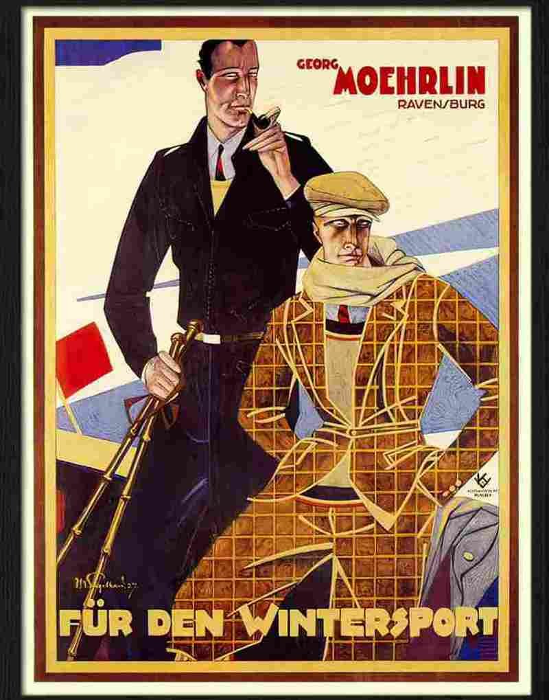 moherlin engelhardt 1927 Advert A4 Photo Print