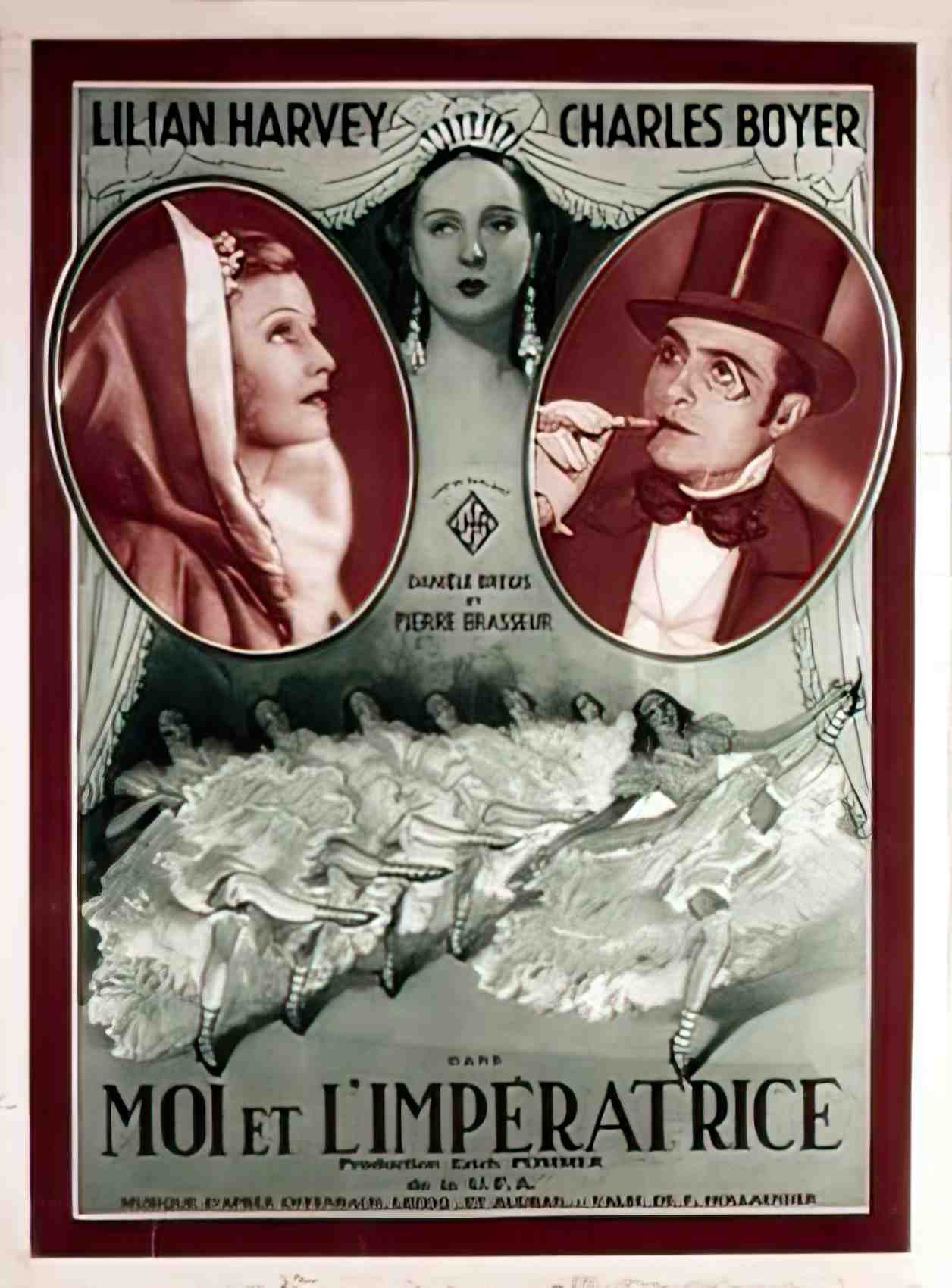 moi et l imperatrice belge Advert A4 Photo Print