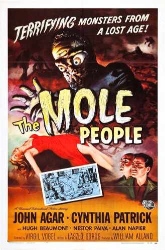 mole people  01 film star poster A4 Photo Print