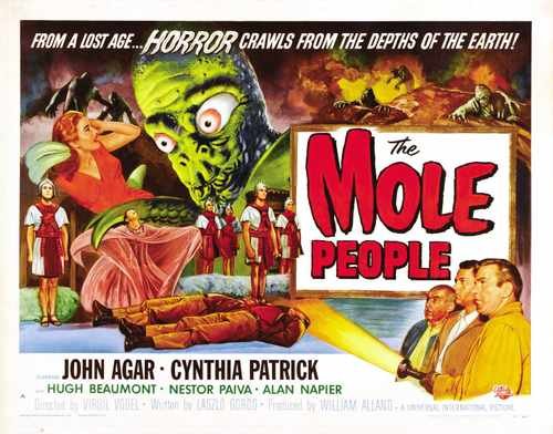 mole people  02 film star poster A4 Photo Print