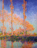 mon Poplars Philadelphia Art A4 Photo Print