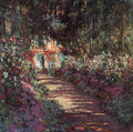 mon The Garden in Flower Art A4 Photo Print