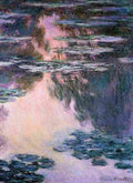 mon Water Lilies Five Art A4 Photo Print