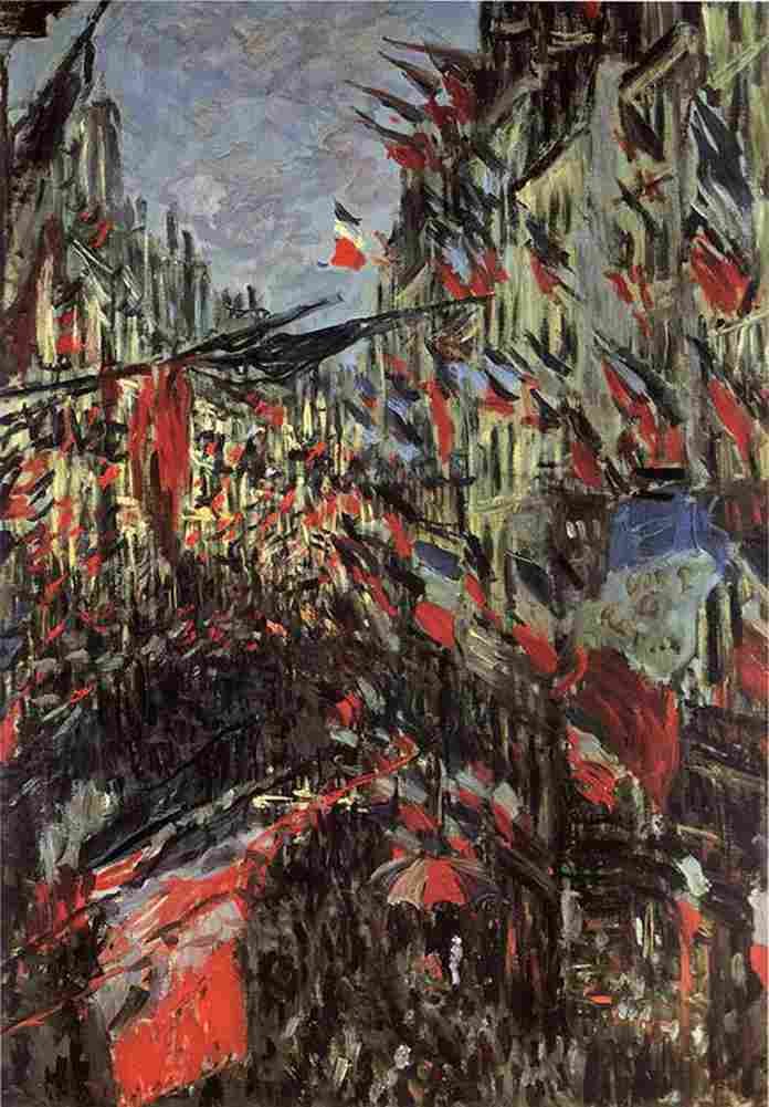 mon a Rue Saint Denis Art A4 Photo Print