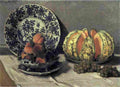 mon a Still Life with Melon Art A4 Photo Print