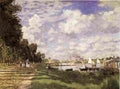 mon a The Basin at Argenteuil Art A4 Photo Print