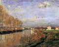 mon a The Seine at Argenteuil Art A4 Photo Print