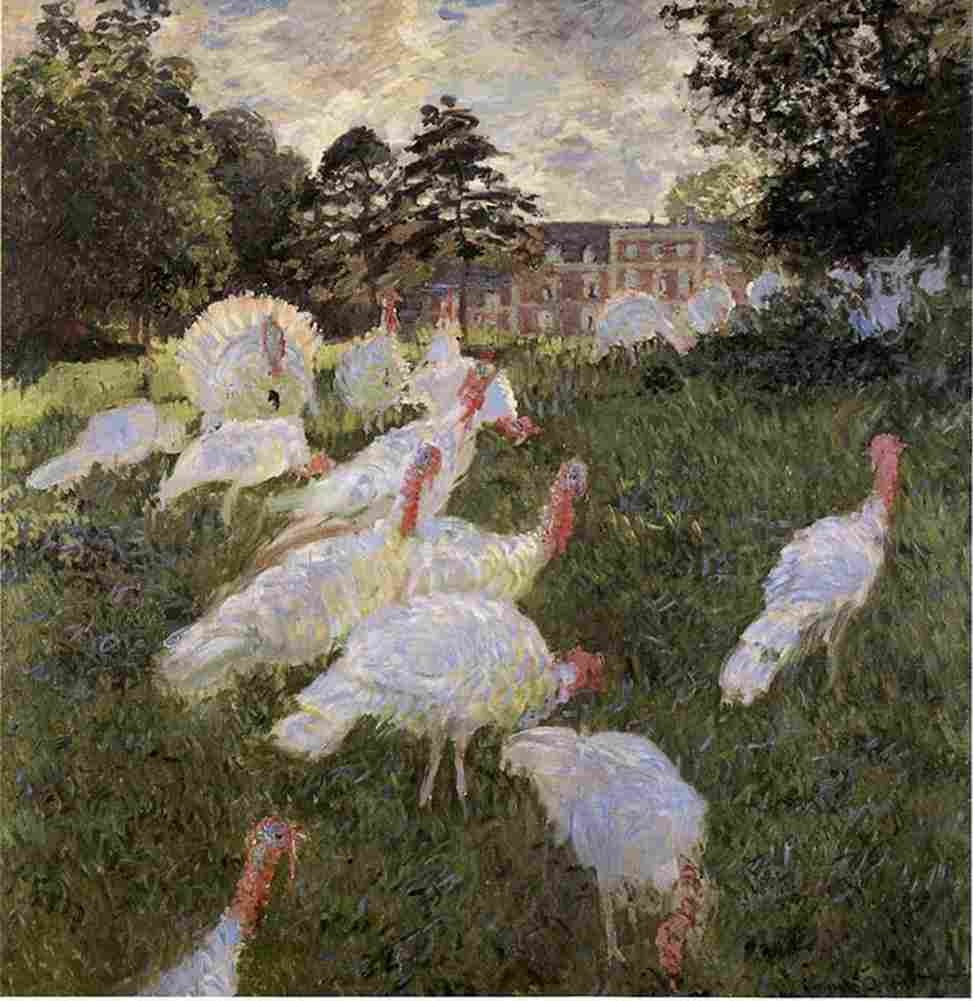 mon a The Turkeys Art A4 Photo Print