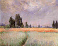 mon a Wheat Field Art A4 Photo Print