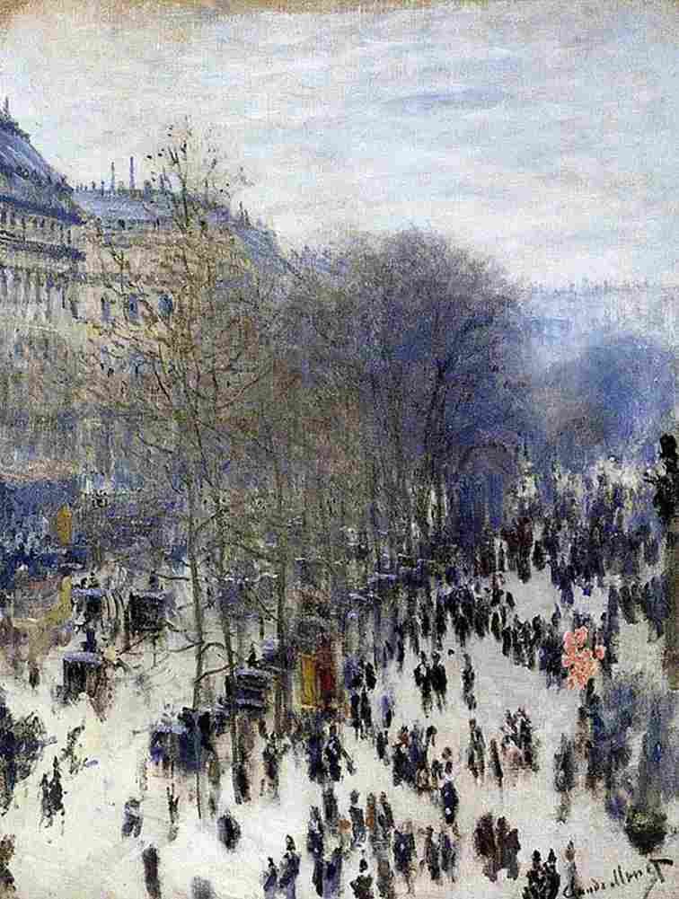 mon boulevard des capucines Art A4 Photo Print