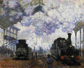 mon gare saint lazare Art A4 Photo Print