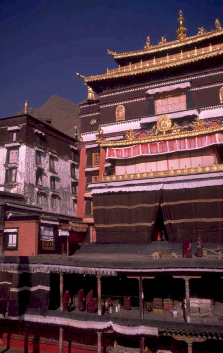 monastery temple lhasa 1980s 1990s A4 Photo Print