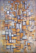 mondrian tableau number one Art A4 Photo Print
