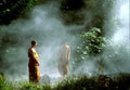 monks forest scene1980s 1990s A4 Photo Print