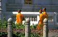 monks temple shadows Vintage A4 Photo Print