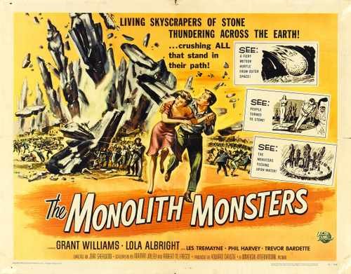 monolith monsters  02 film star poster A4 Photo Print