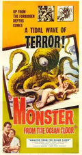 monster from ocean floor  01 film star poster A4 Photo Print
