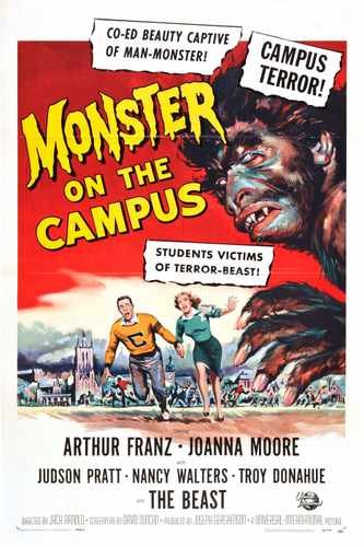 monster on campus  01 film star poster A4 Photo Print