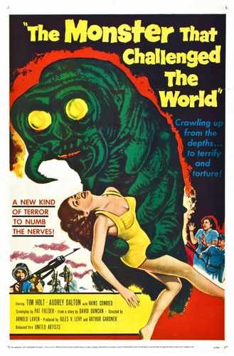 monster that challenged the world  01 film star poster A4 Photo Print