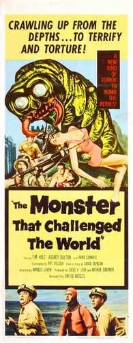 monster that challenged the world  02 film star poster A4 Photo Print