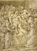 mont deodat van deranointing the dead christ Art A4 Photo Print