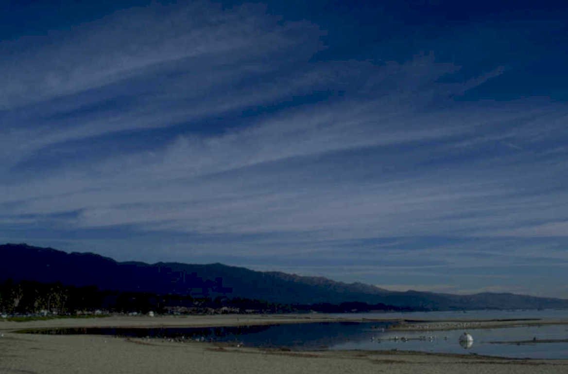monterey blue sky 1980s 1990s A4 Photo Print