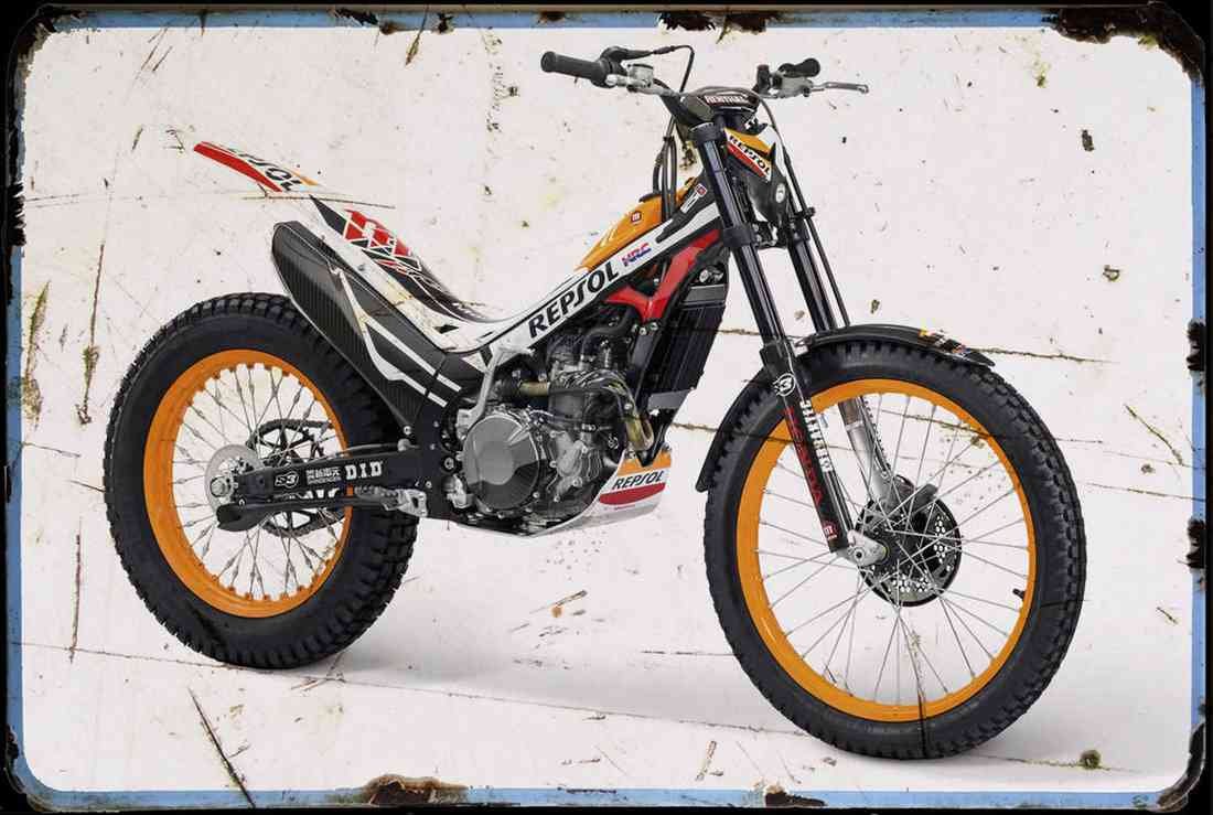 montesa cota 4rt race replica aged A4 Photo Print