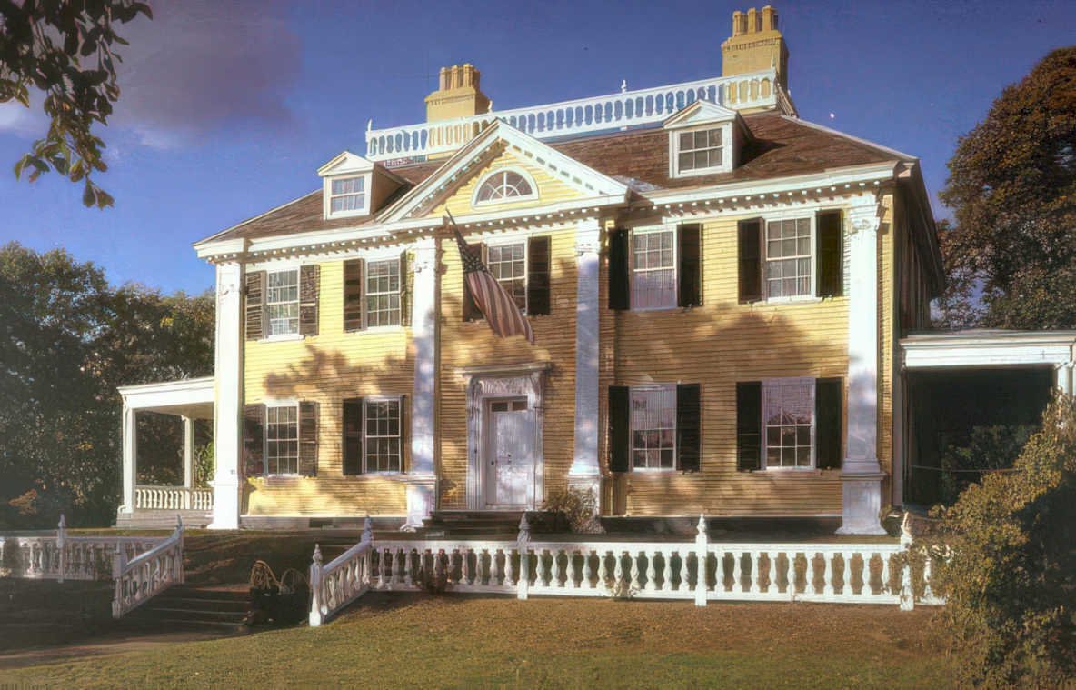 monticello estate flag Vintage A4 Photo Print