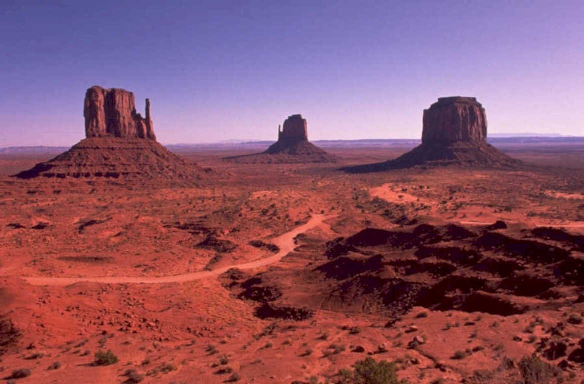 monument valley buttes 1980s 1990s A4 Photo Print