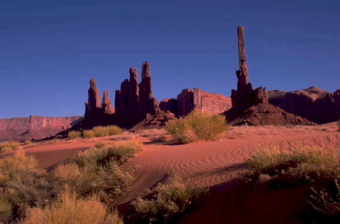 monument valley buttes 2 1980s 1990s A4 Photo Print